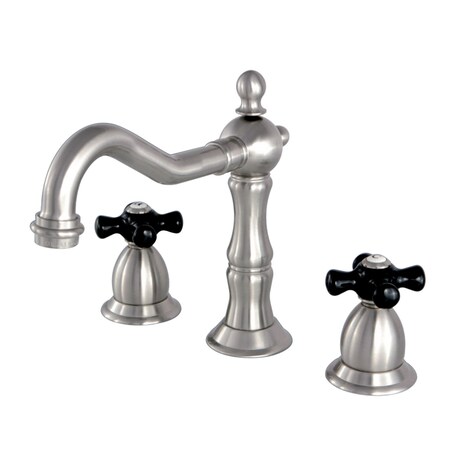 Kingston Brass KS1978PKX Duchess Widespread Bathroom Faucet W/ Brass Pop-Up, Nickel KS1978PKX